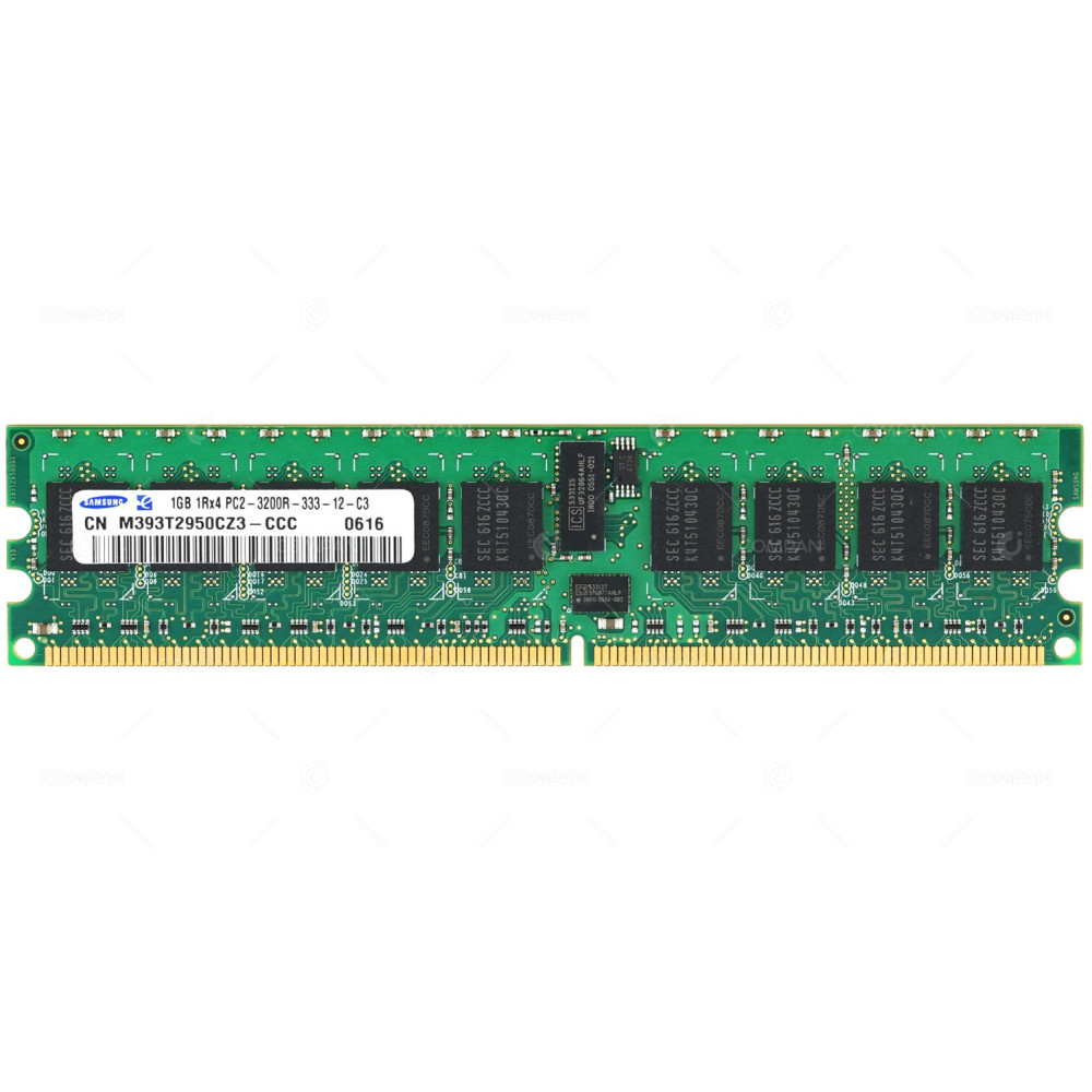 M393T2950CZ3-CCC SAMSUNG MEMORY 1GB 1RX4 PC2 3200R DDR2